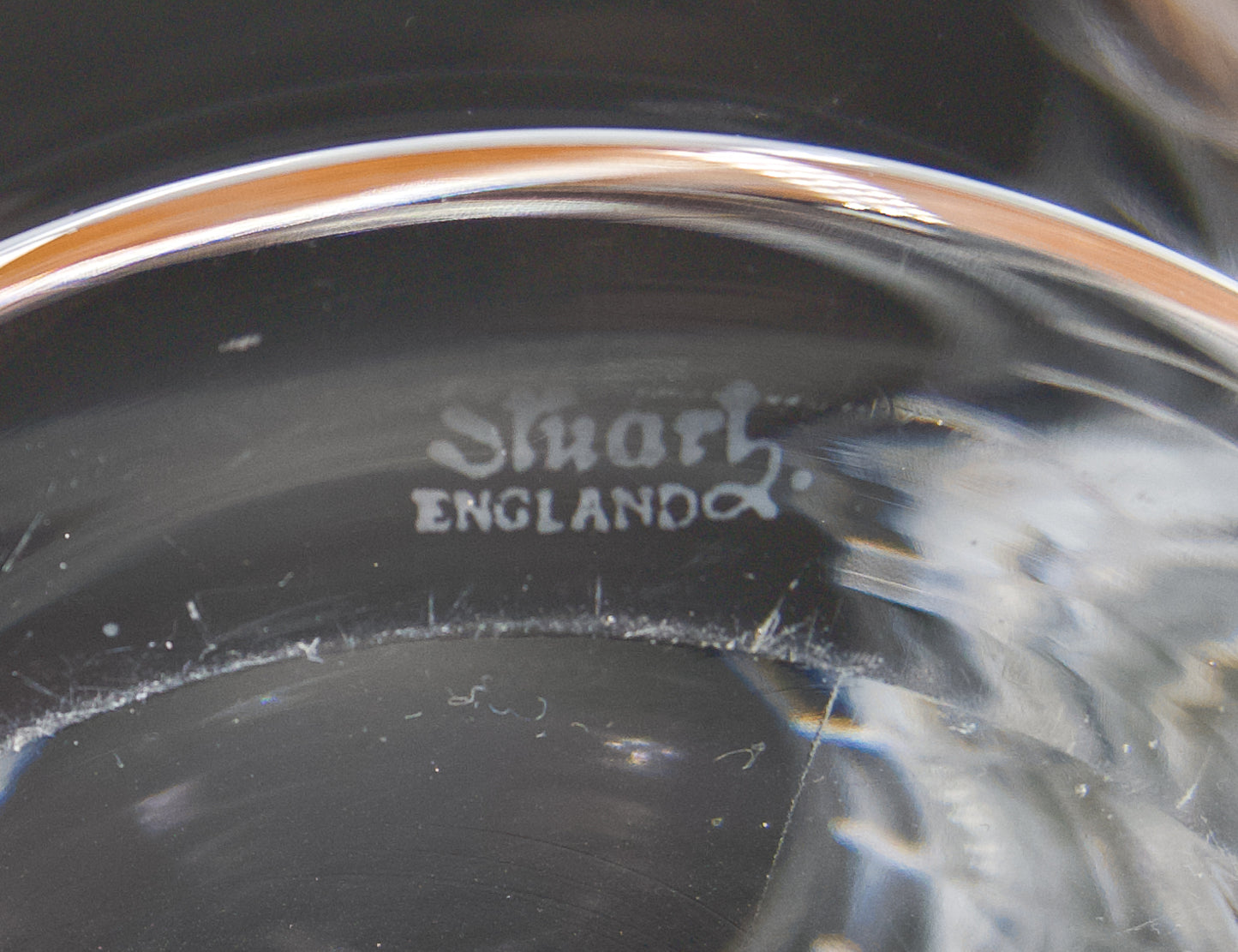 Vintage Stuart Crystal Jug and Glasses