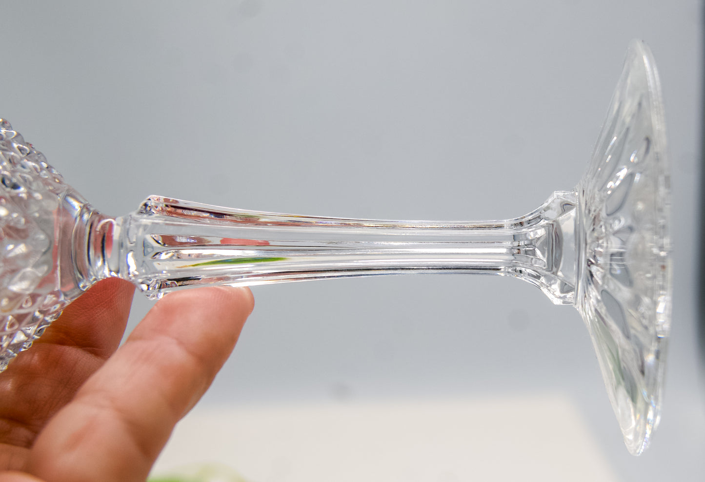 Cristal D'Arques Constance Platinum Wine Glass