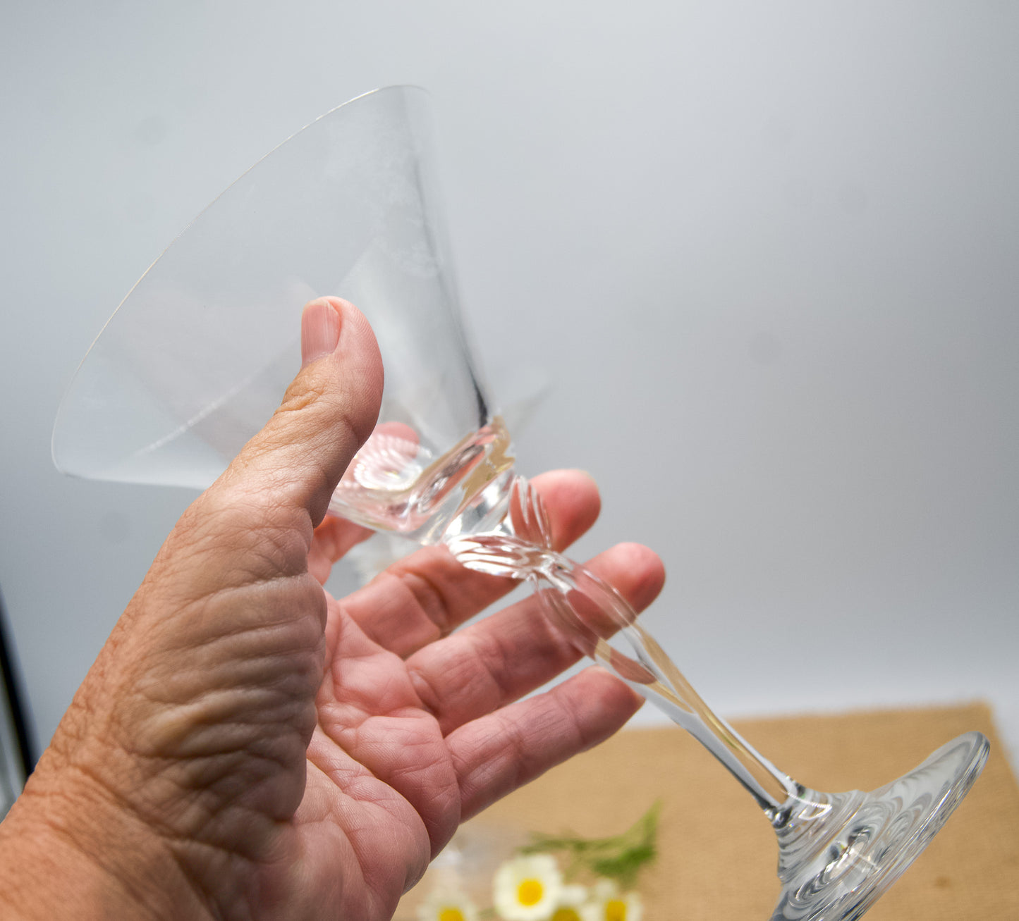 Oneida Crystal Champagne Glasses
