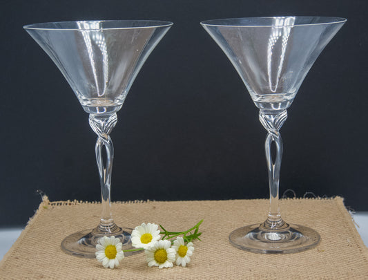 Oneida Crystal Champagne Glasses