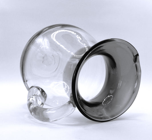 Water/Cocktail Pitcher. Mexican glass jug.