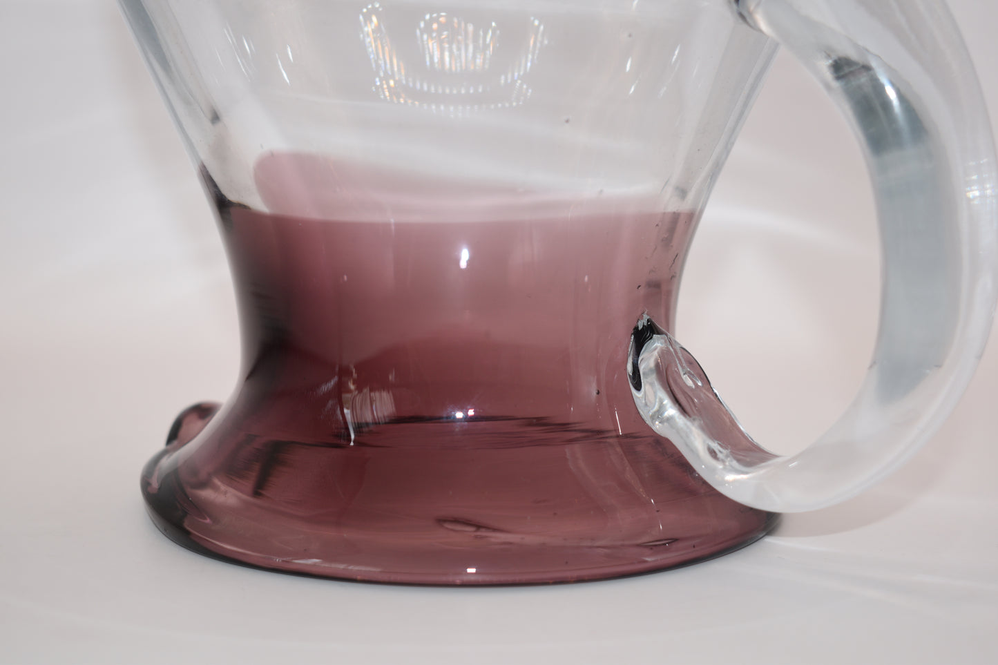 Water/Cocktail Pitcher. Mexican glass jug.