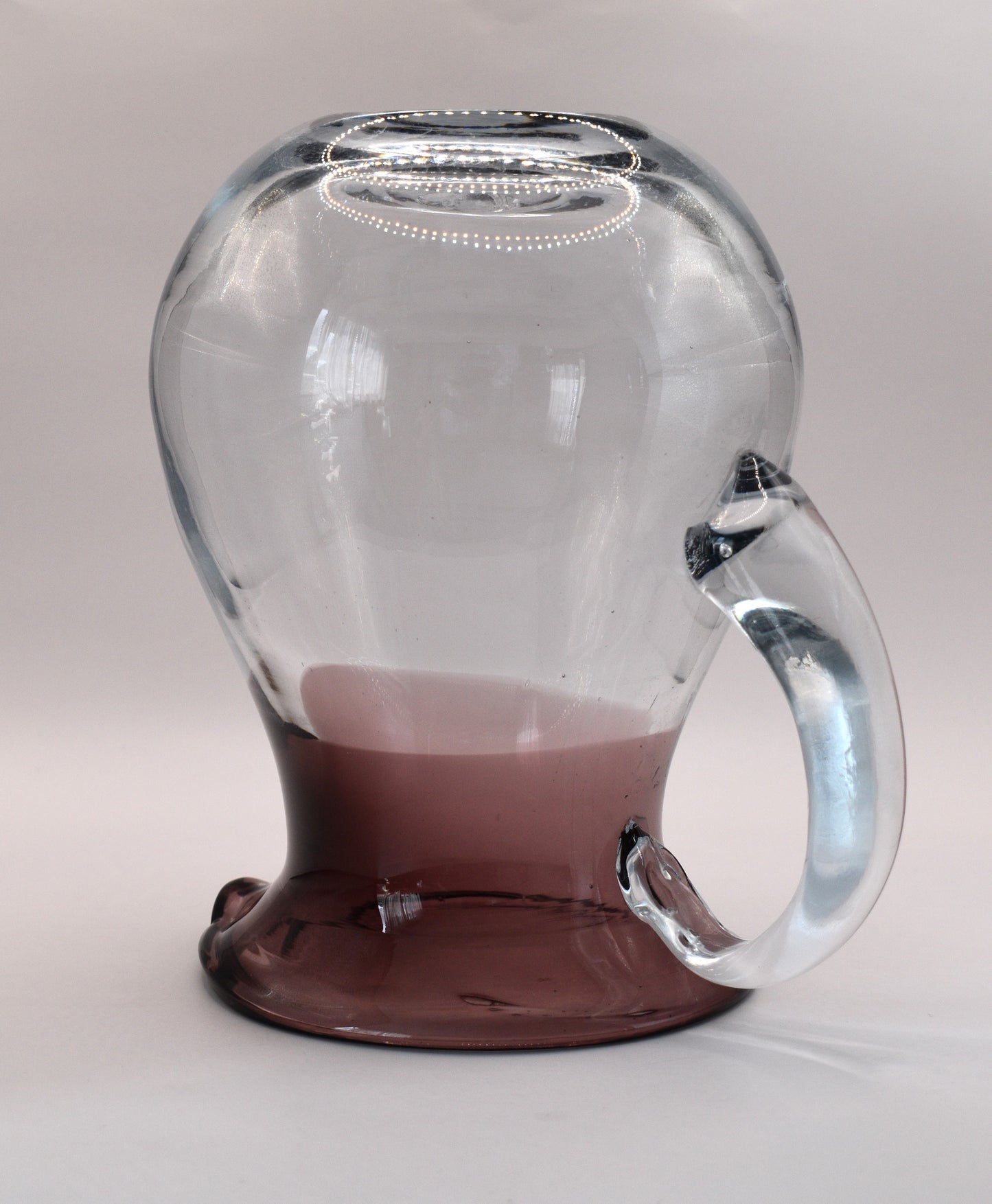 Water/Cocktail Pitcher. Mexican glass jug.