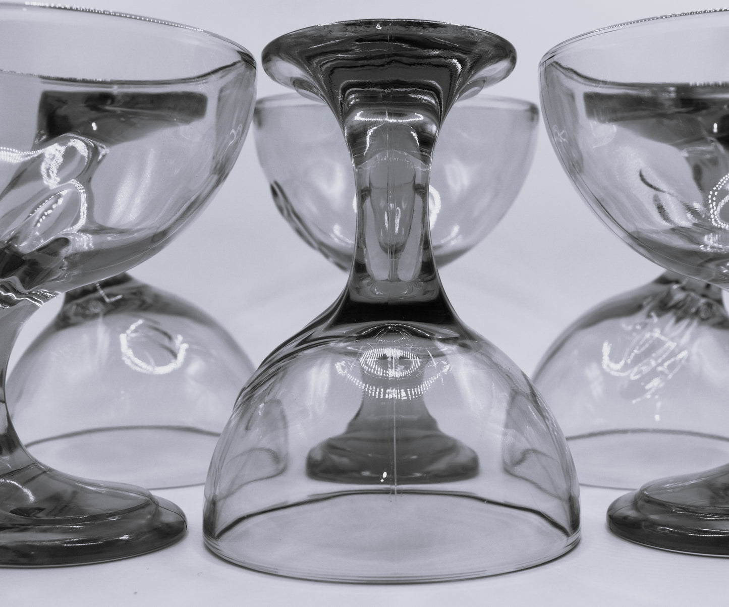 Vintage Bormioli Rocco "Jerba" Sapphire Blue Dessert/Ice Cream bowl. Italy