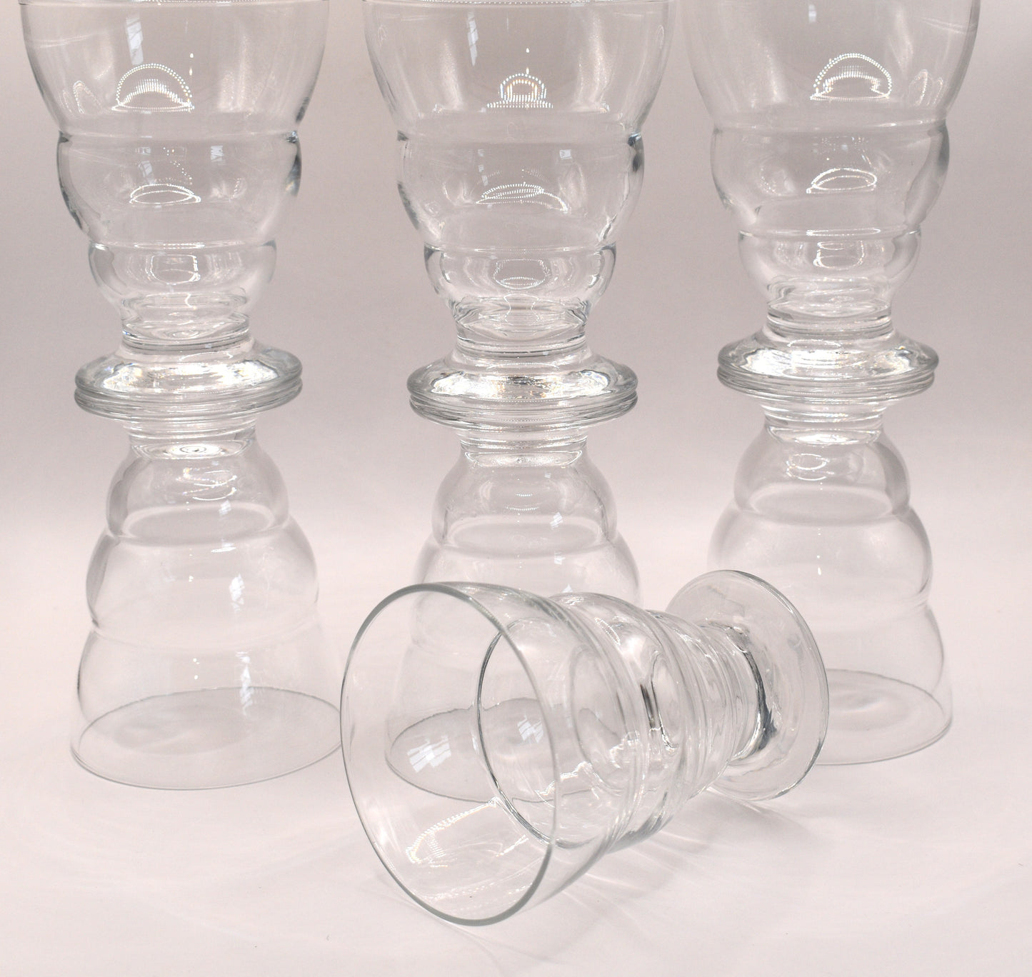 Vintage Studio Nova "Sahara" footed Juice tumblers. Set of 7