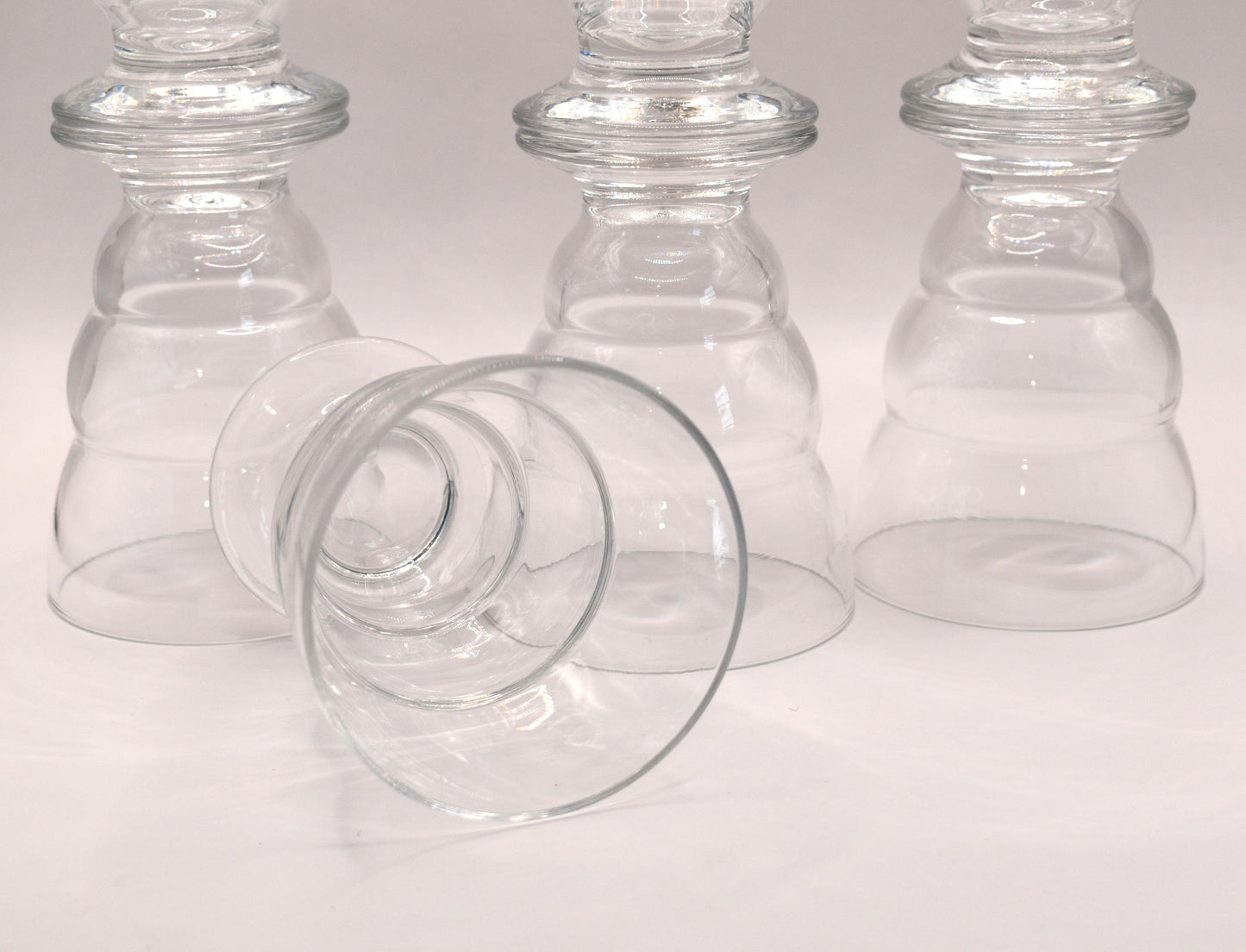 Vintage Studio Nova "Sahara" footed Juice tumblers. Set of 7