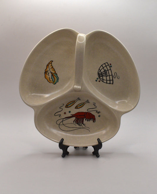 Fieldings Crown Devon serving plater