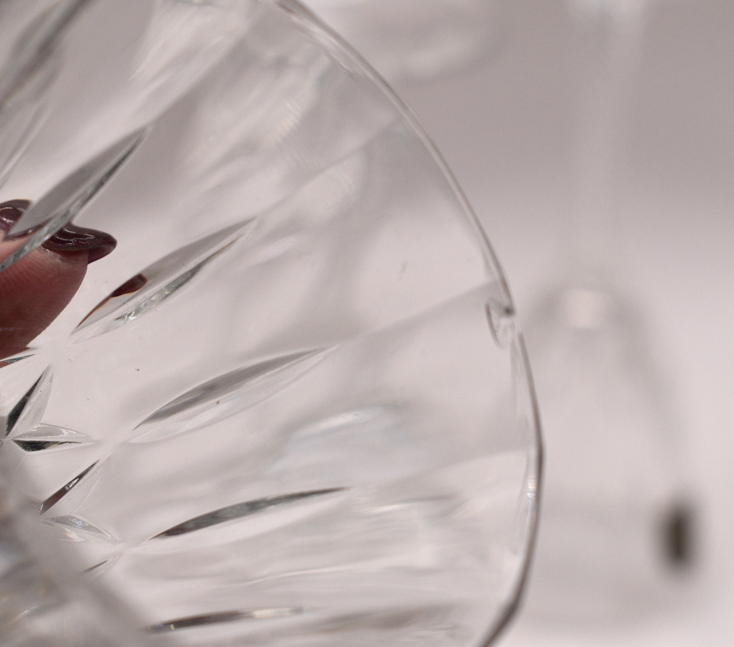 DaVinci Crystal Port Glasses. Camilla made in Italy. Set of 6