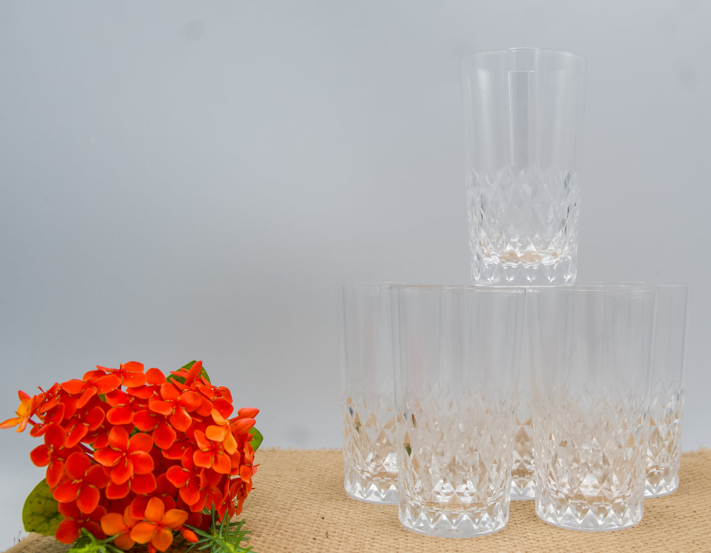 Vintage Crystal Shot Glasses