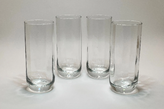 Stemless Champagne Flute ribbed. Wedding glasses. Toasting Glasses. Wine Glasses. Cocktail Glasses
