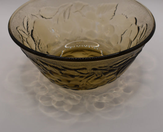 Vintage Italian made Smokey grey bowls. Set of 3