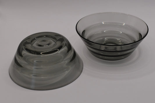Smokey Grey Condiment Bowls. set of 2