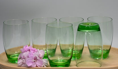 Vintage Green Tumblers