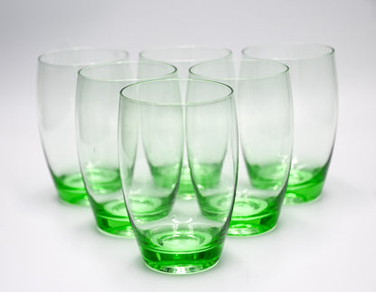 Vintage Green Tumblers