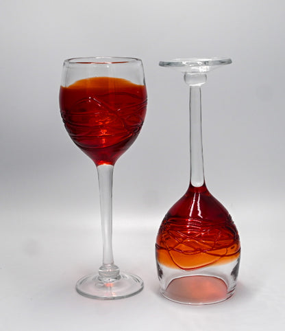 Handblown Wine/Water Goblets