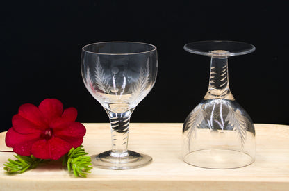 Stuart Crystal Woodchester Design Port Glasses