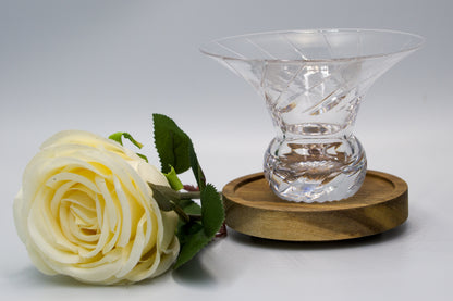 Stuart Crystal Fluted Bud or Posy Vase