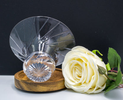 Stuart Crystal Fluted Bud or Posy Vase