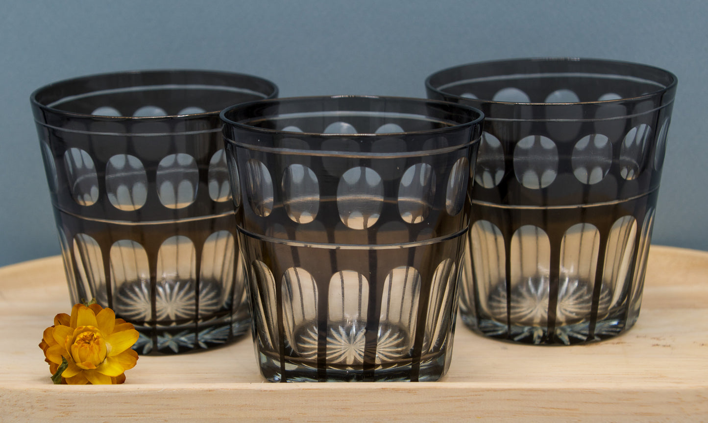 3 x Unusual Black Tumblers