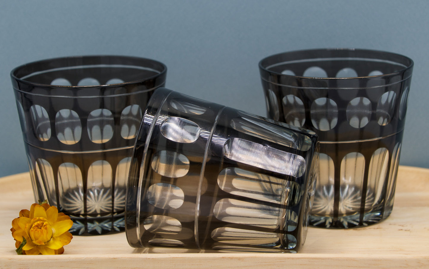 3 x Unusual Black Tumblers