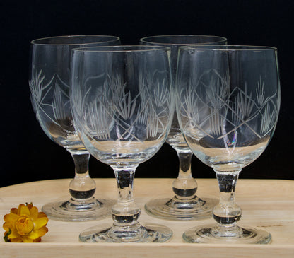 Beautiful Water /Wine Glasses