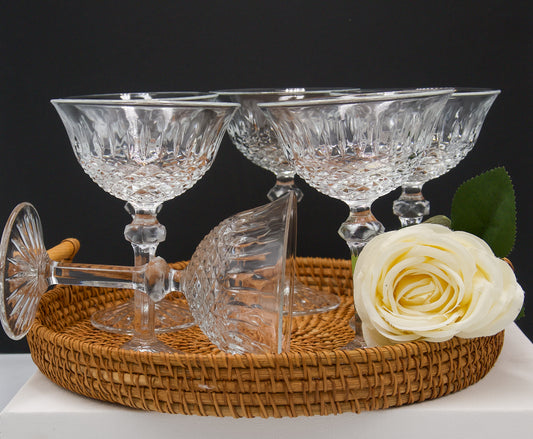 Stunning Vintage Champagne Coupes