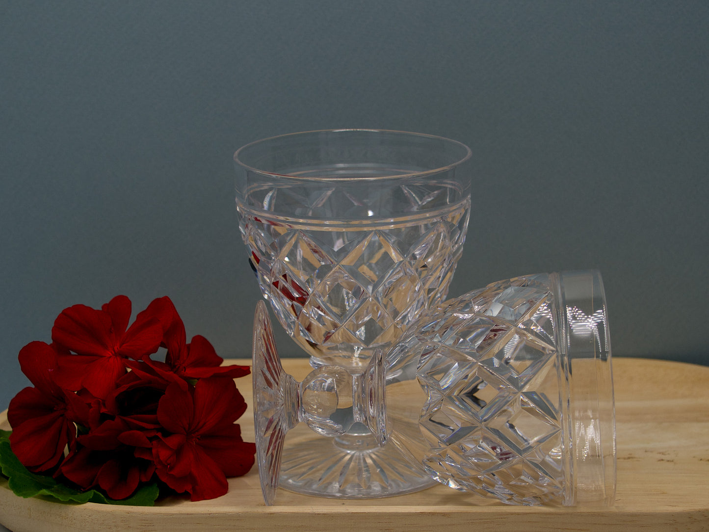 Stuart Crystal "Victoria" Water Goblets -Discontinued