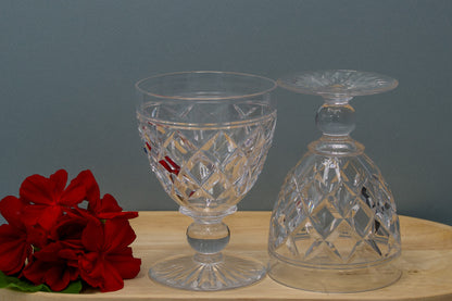 Stuart Crystal "Victoria" Water Goblets -Discontinued