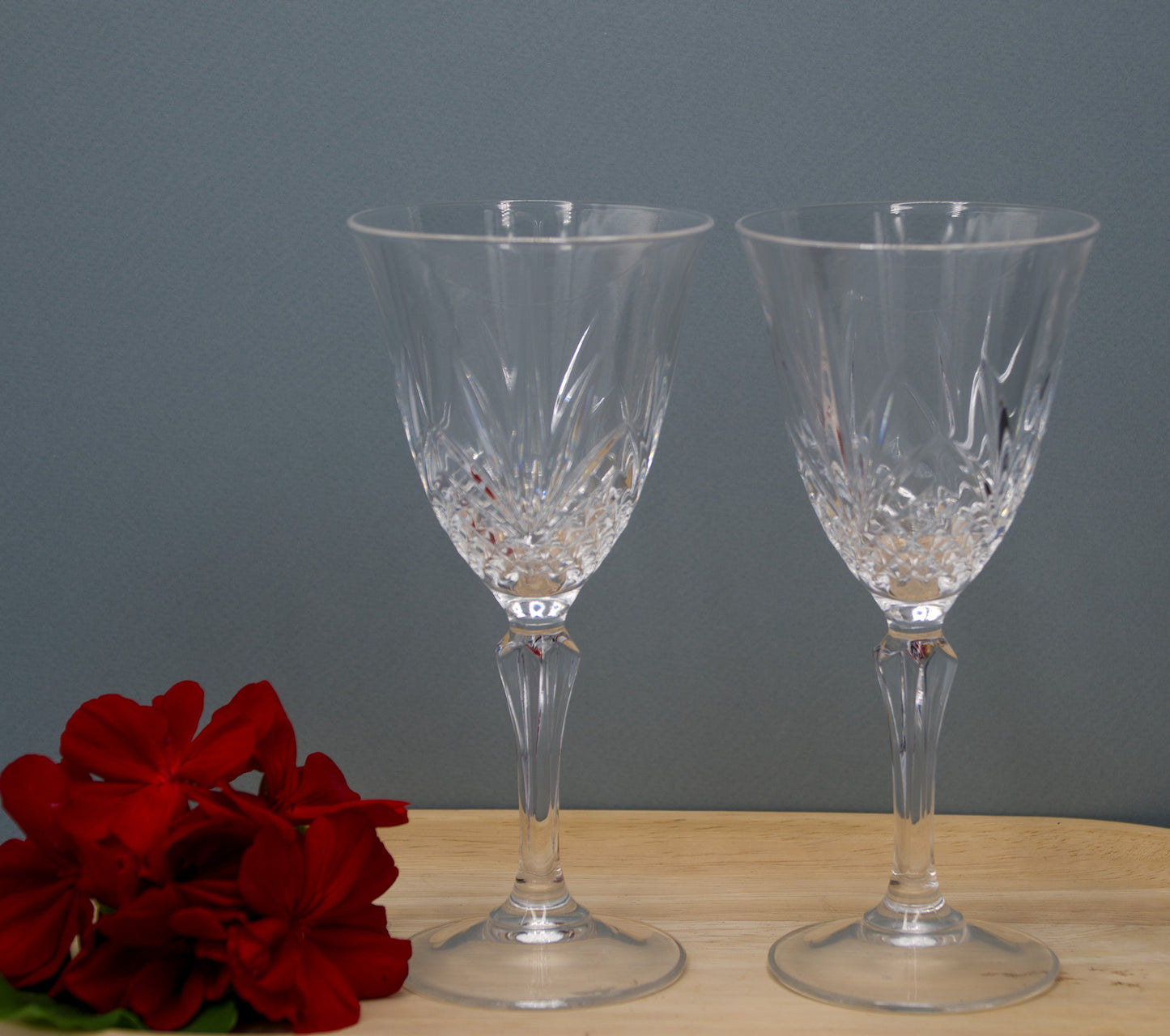 Cristal de Flandre "Salzburg" Wine Glasses