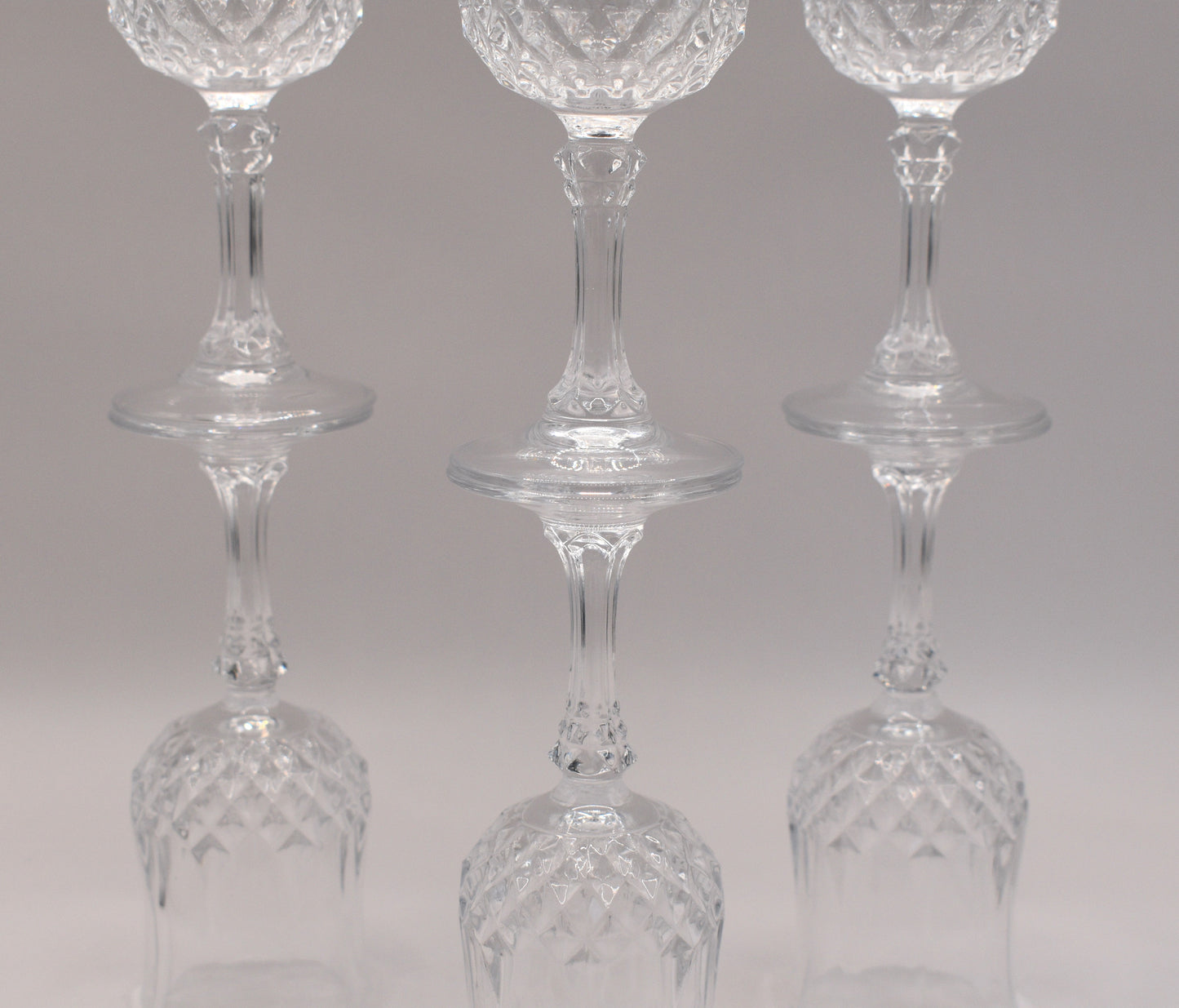 Cordial Glass "Longchamp" by CRISTAL D'ARQUES-DURAND. Set of 6