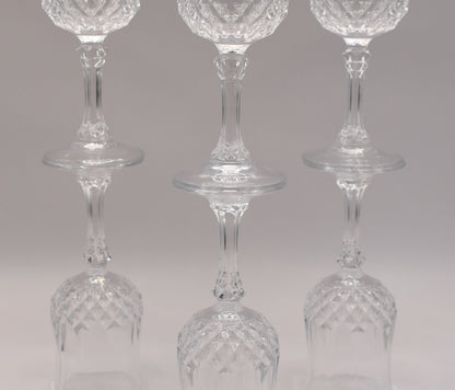 Cordial Glass "Longchamp" by CRISTAL D'ARQUES-DURAND. Set of 6