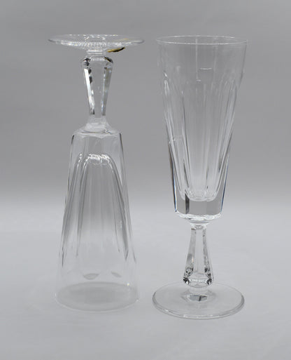 Waterford Crystal "Glencree" Champagne Flutes. Set of 2 - Made in Ireland