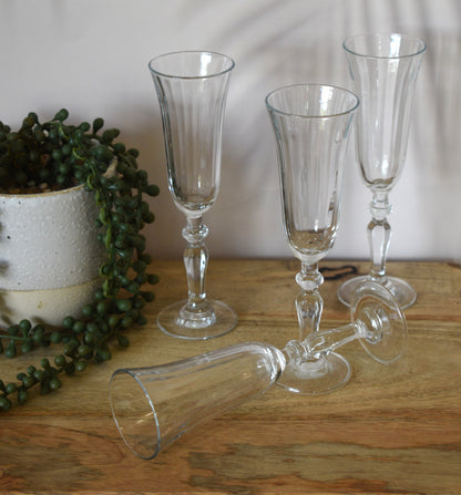 fabulous stemmed liqueur glasses. Set of 4