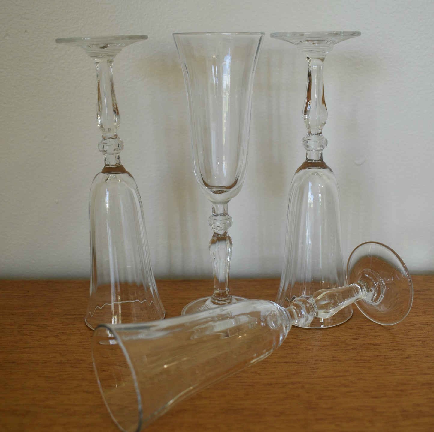 fabulous stemmed liqueur glasses. Set of 4