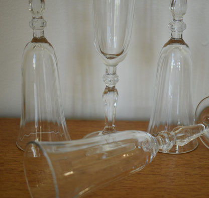 fabulous stemmed liqueur glasses. Set of 4