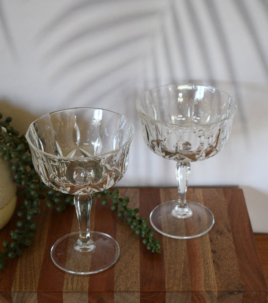 Barski Champagne Glasses Belle Coupes - Set of 2