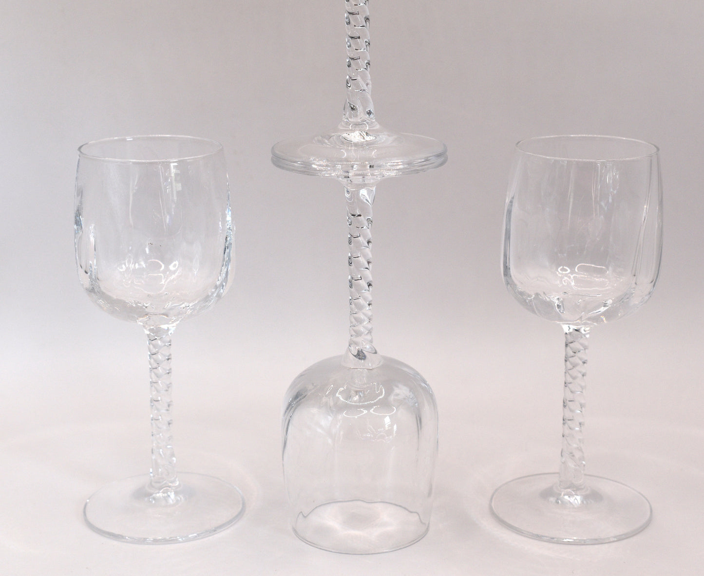 Vintage Crystal D'Arques Durand "Nemours" sherry glasses. Set of 4