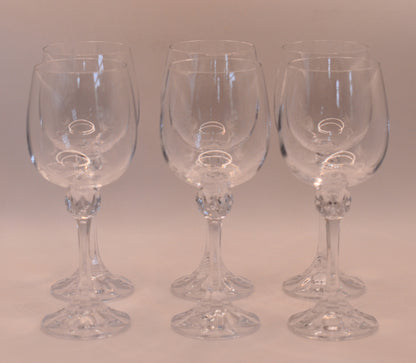 "Julia" Bohemia Wine Glass. Set of 6