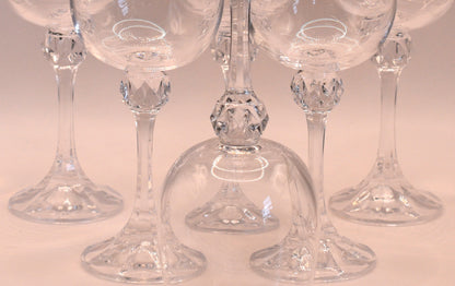 "Julia" Bohemia Wine Glass. Set of 6