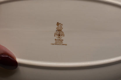 Vintage Royal Doulton Bamboo oval platter