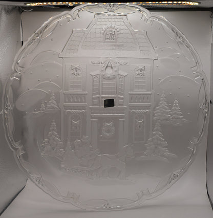 Mikasa "Winter Wonderland" 15" Roudn Hostess Platter