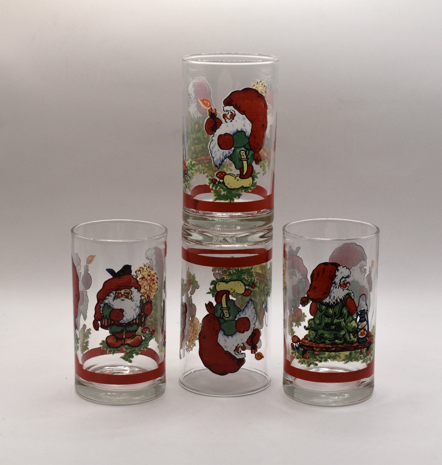 Vintage Tumblers. Set of 4