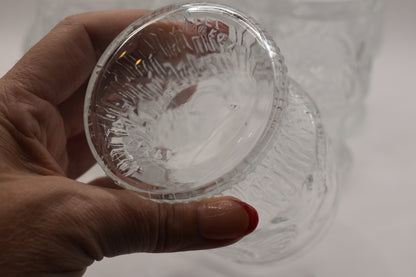 Vintage Fidenza Vetraria Tumblers. set of 6