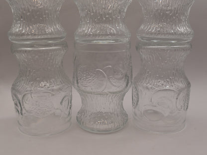 Vintage Fidenza Vetraria Tumblers. set of 6