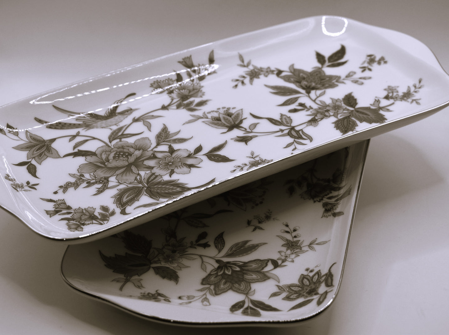 Verdi Fine China Rectangular Serving Platter