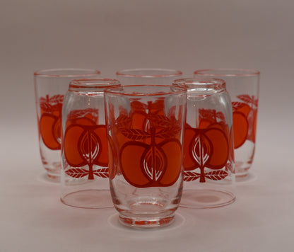Retro Crown Corning Australia "Red Apple" Juice Jug set