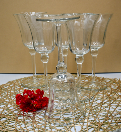 Beautiful Crystal Wine Glasses