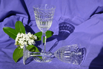 Stuart Crystal Senator Pattern Port Glasses. Set of 2