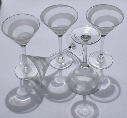 Luminarc France Martini Glasses. Set of 5