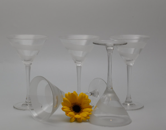 Luminarc France Martini Glasses. Set of 5